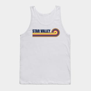 Star Valley Arizona horizontal sunset Tank Top